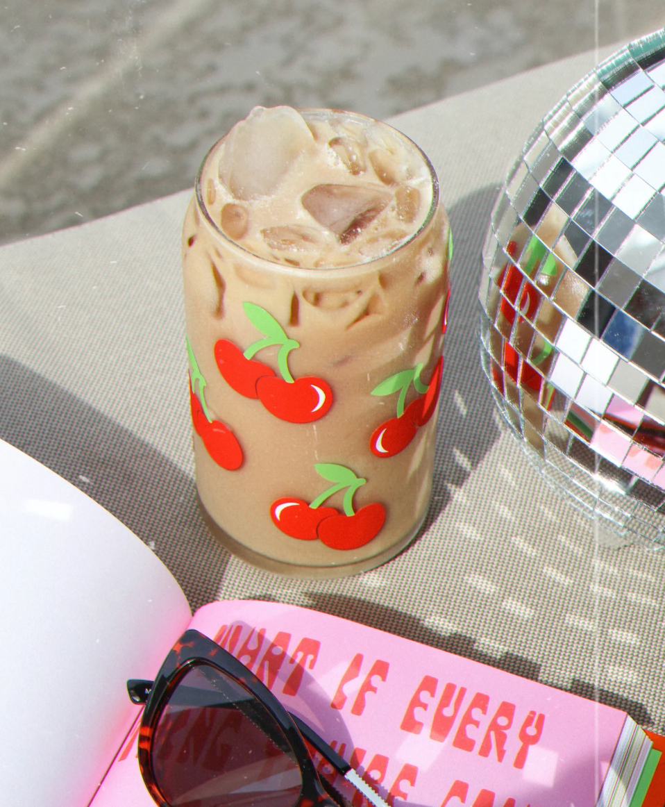Cherry Glass | Modern Coffee Glass