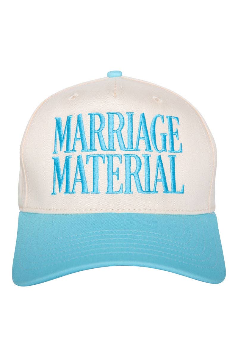 Marriage Material Two-Toned Trucker Hat