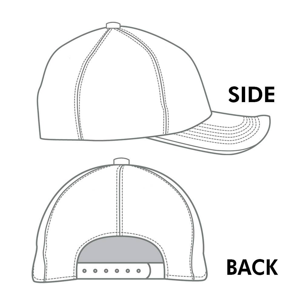 TEQUILA SOCIAL CLUB Message Embroidered Five Panel Canvas Snapback Baseball Cap