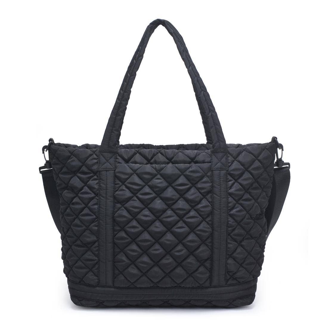 Lanya Quilted Nylon Travel Tote