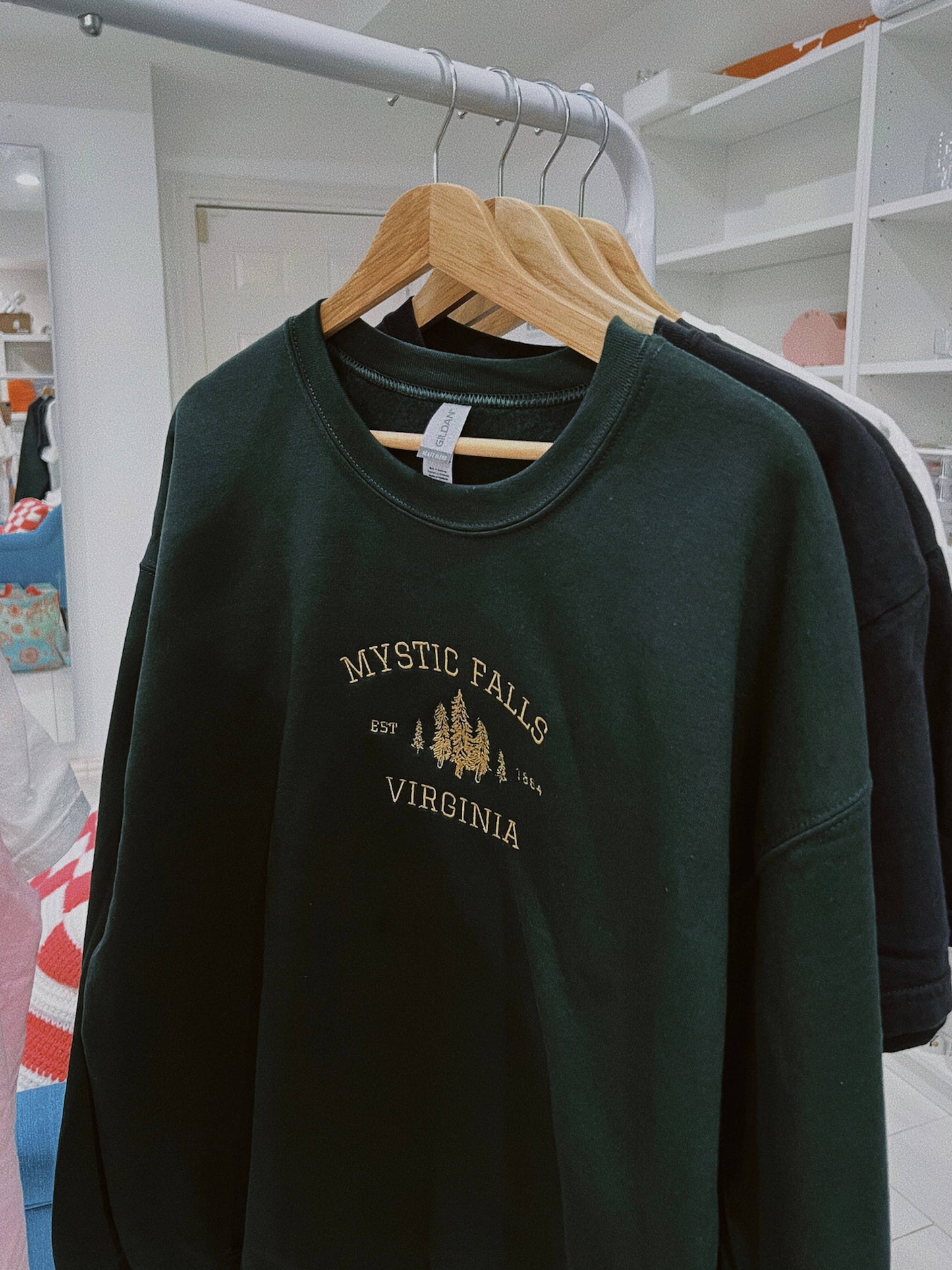 Mystic Falls/Vampire Diaries Crewneck