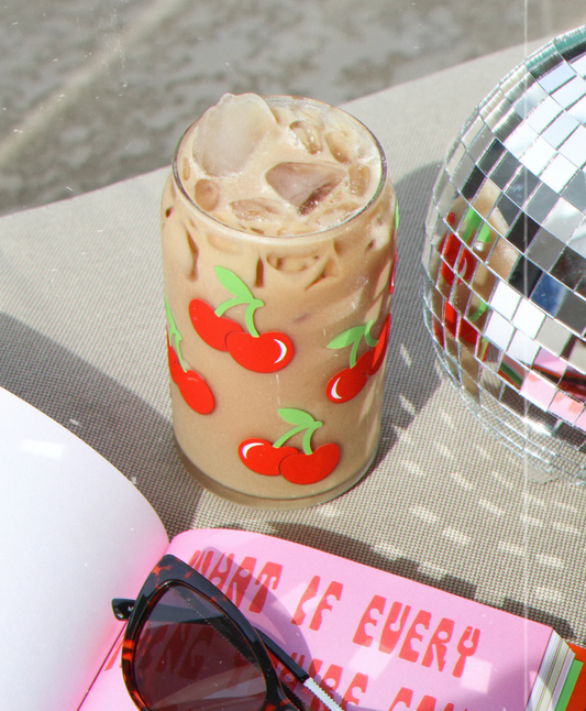 Cherry Glass | Modern Coffee Glass