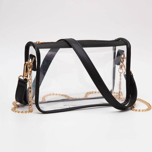 Clear Rectangle Crossbody Bag