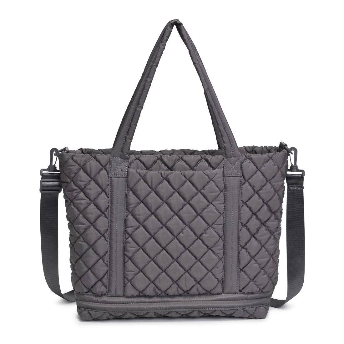 Lanya Quilted Nylon Travel Tote