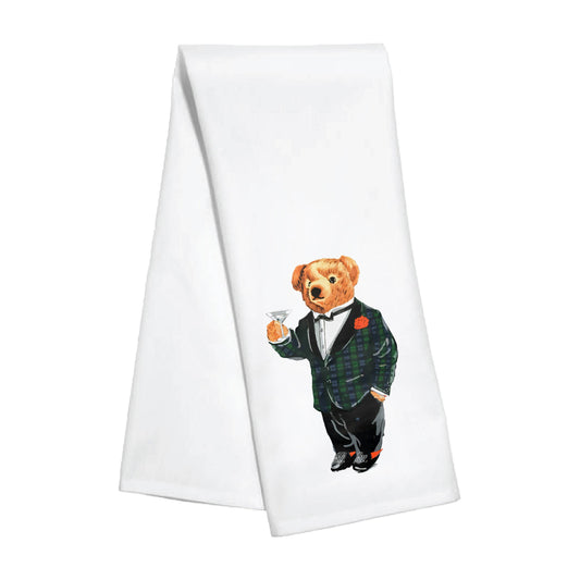 Kitchen Towel - Tuxedo Bear