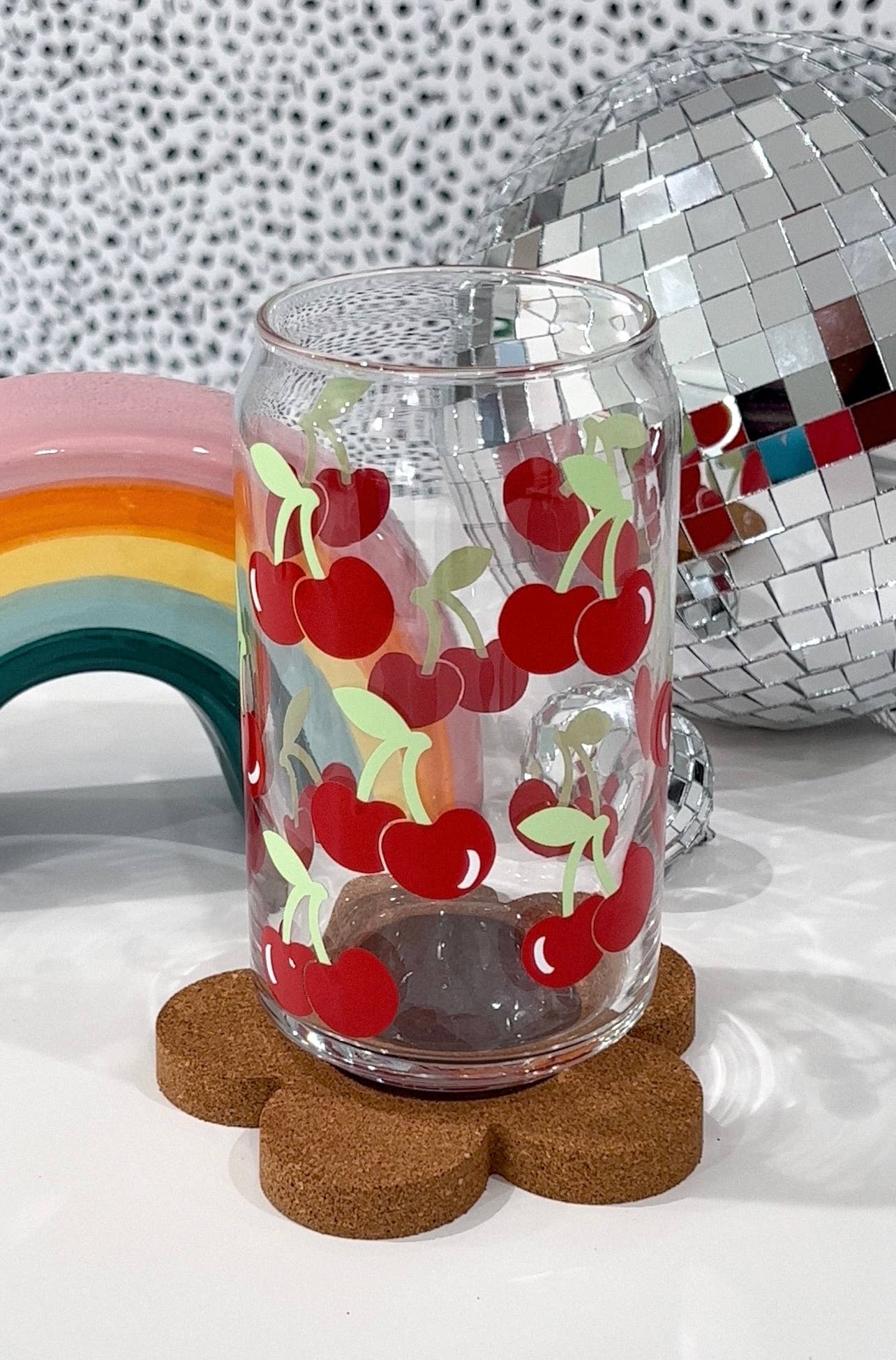 Cherry Glass | Modern Coffee Glass