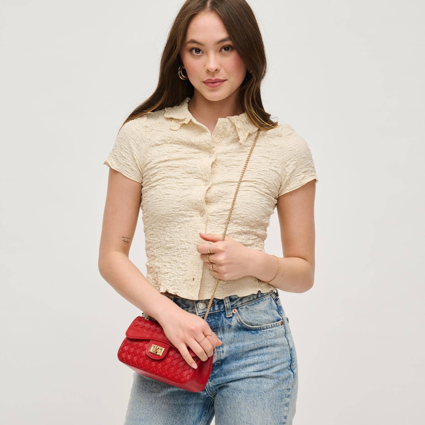 Fiona Woven Crossbody