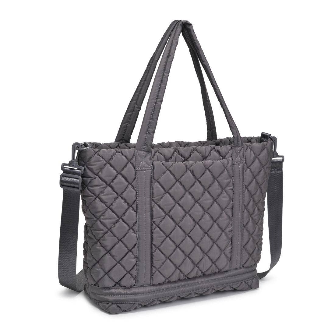 Lanya Quilted Nylon Travel Tote